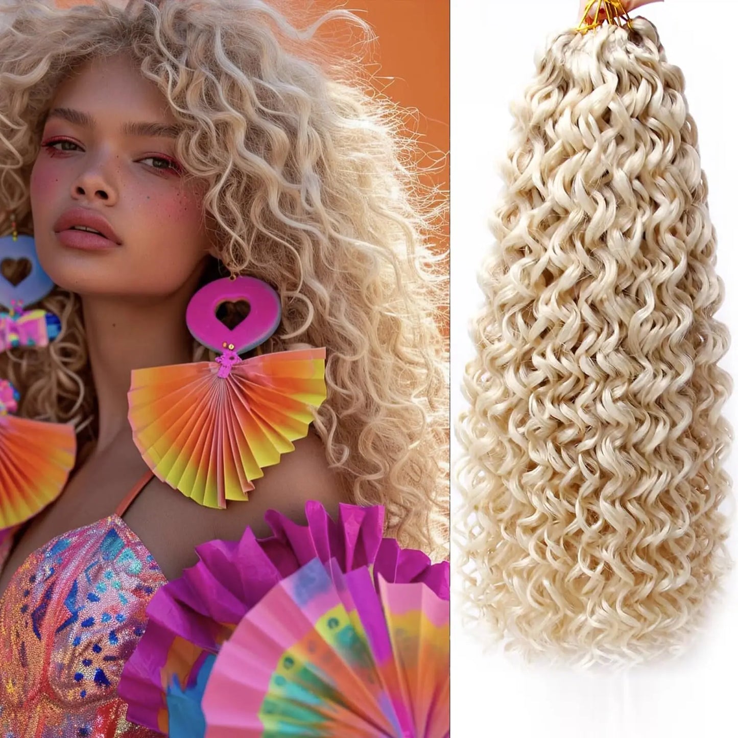 Cachos Boho Lux – Extensões Onduladas para um Visual Poderoso