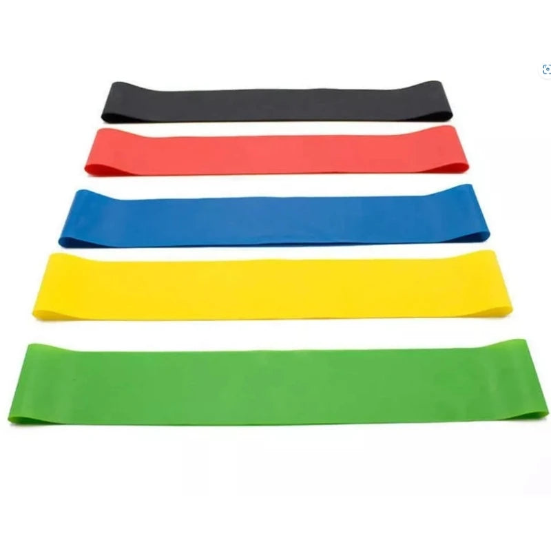 Kit Faixas Elásticas de Resistência – Treino Completo em Qualquer Lugar