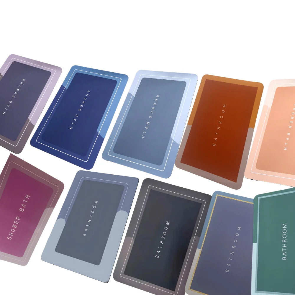 Carpete de absorção - Tapete Absorvente e Antiderrapante Multifuncional