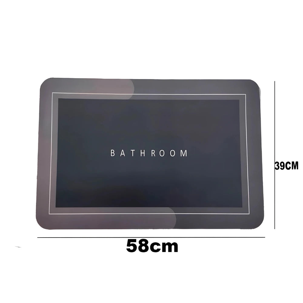 Carpete de absorção - Tapete Absorvente e Antiderrapante Multifuncional