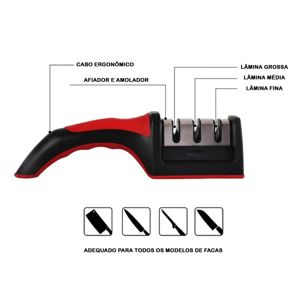 Afia Fácil - Afiador De Facas