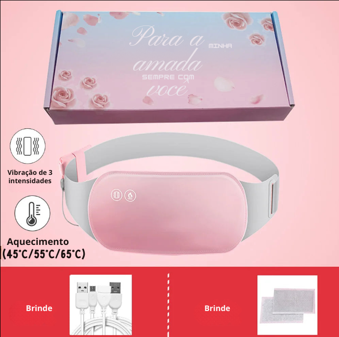 Cinta para alívio de cólica