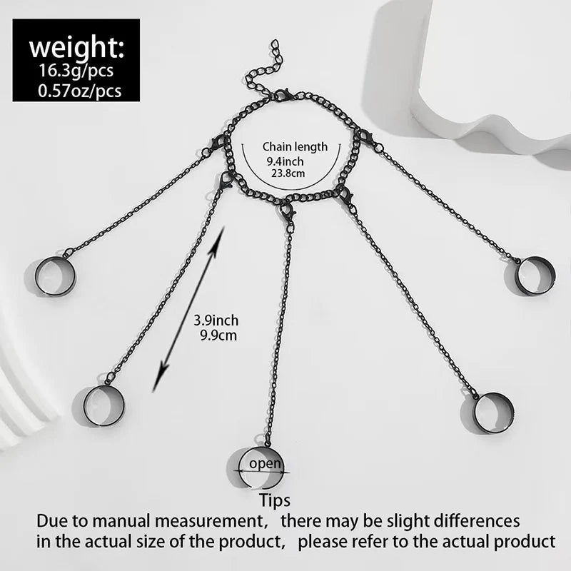 Pulseira Punk Geométrico – Estilo e Atitude em Um Só Acessório