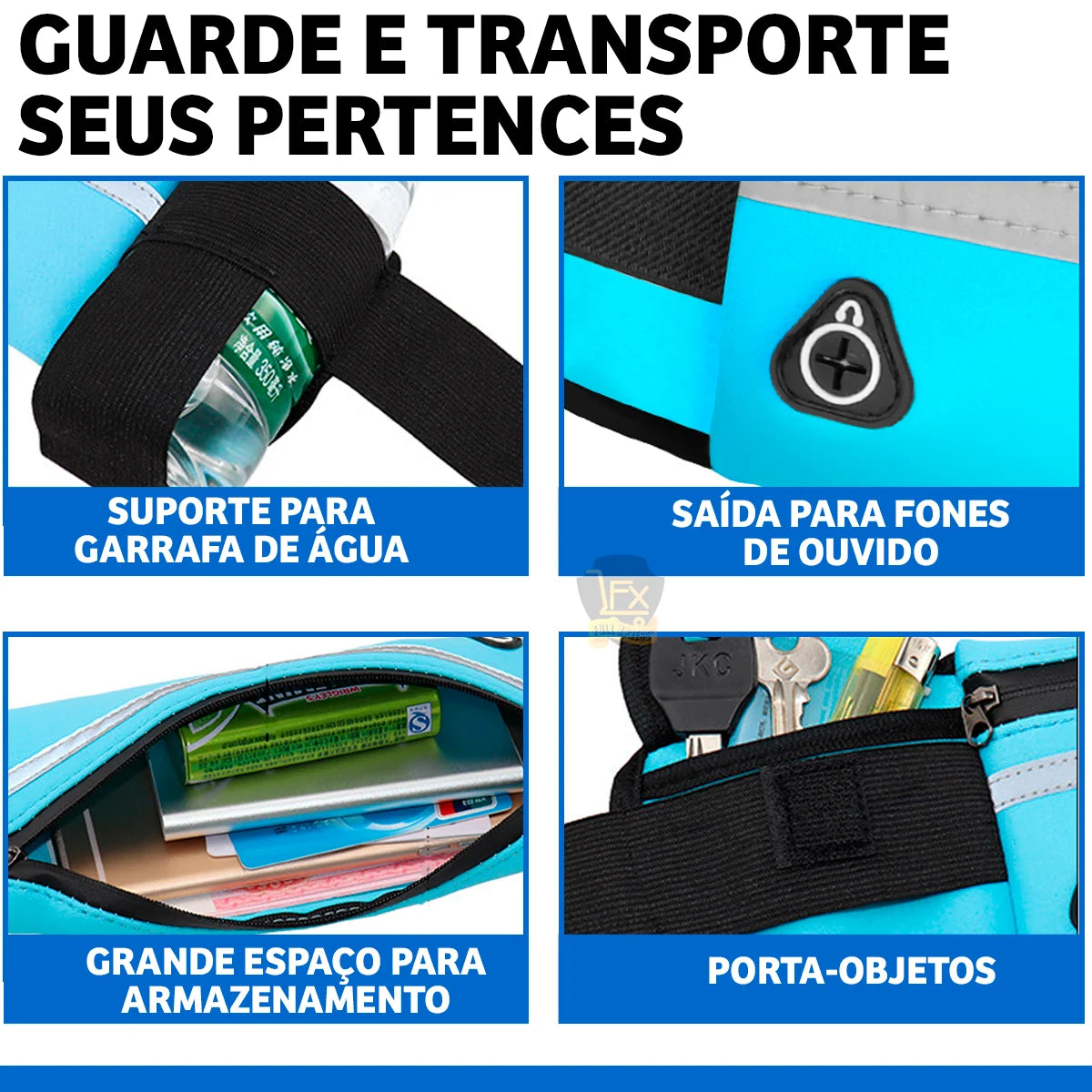 RunSafe Pro – Pochete Esportiva