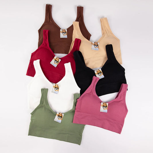Top Fitness Sem Costura – Conforto e Liberdade para Seus Treinos! 🏋️‍♀️✨